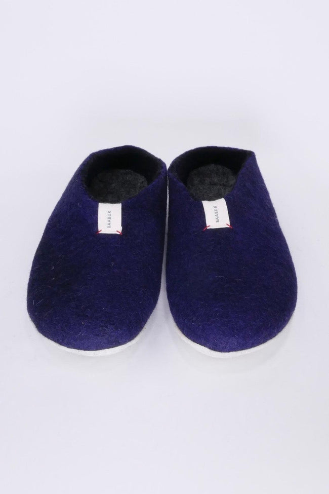 BAABUK Mel Slippers - Navy - Due West