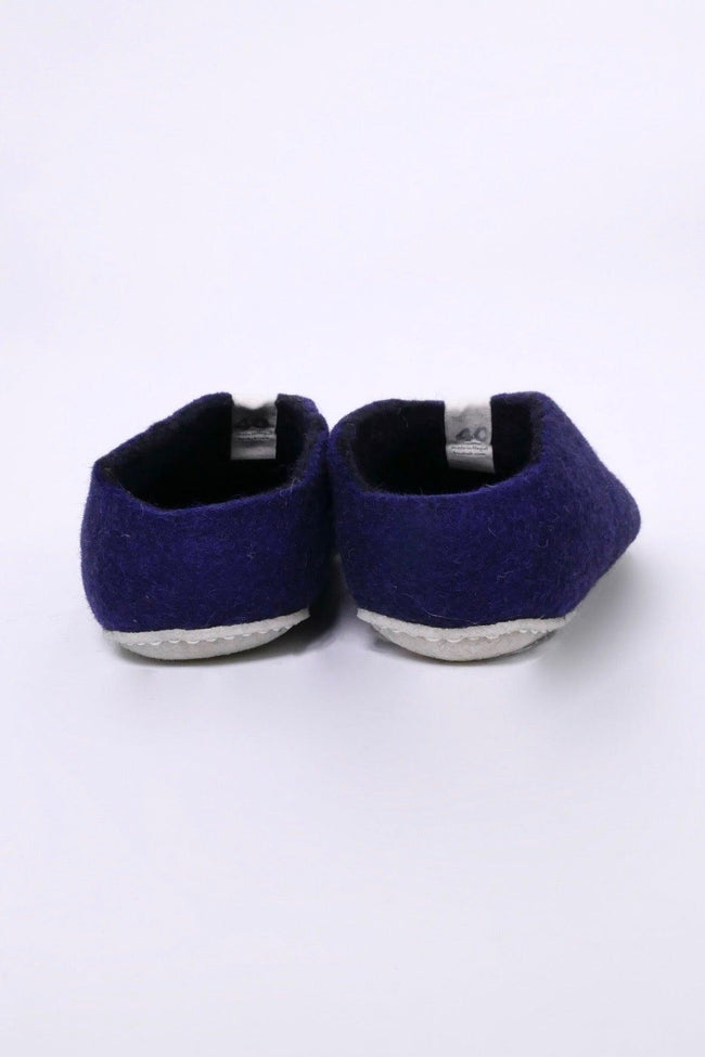 BAABUK Mel Slippers - Navy - Due West