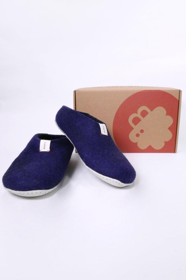 BAABUK Mel Slippers - Navy - Due West