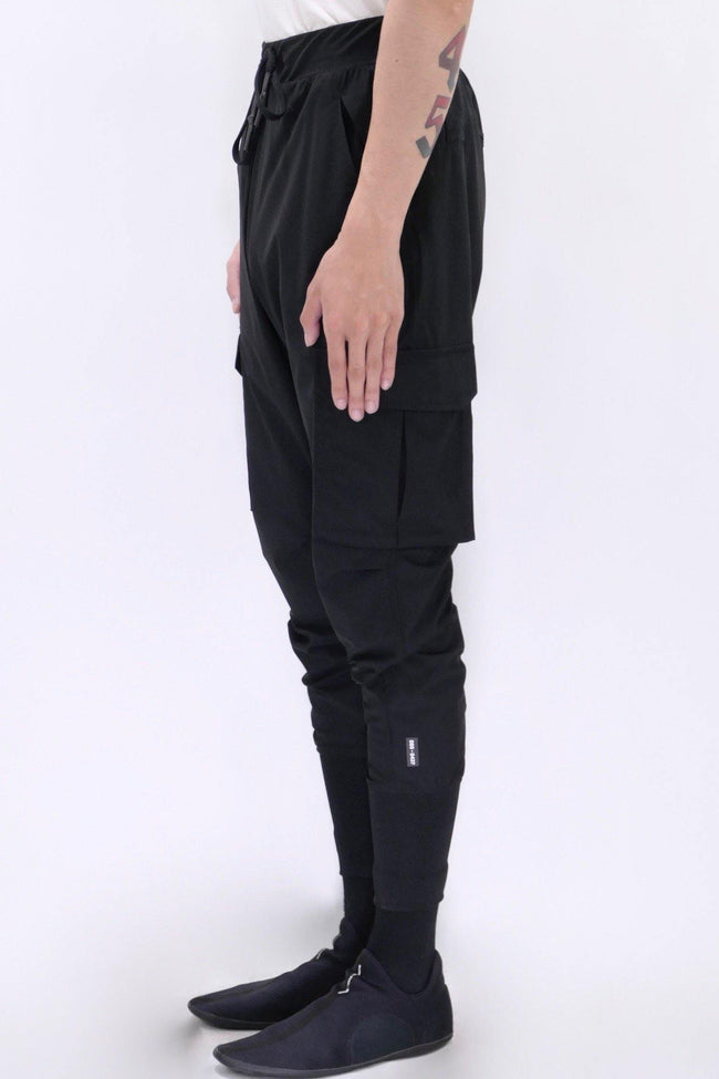 ASRV Tetra-Lite® Cargo High Rib Jogger - Black - Due West