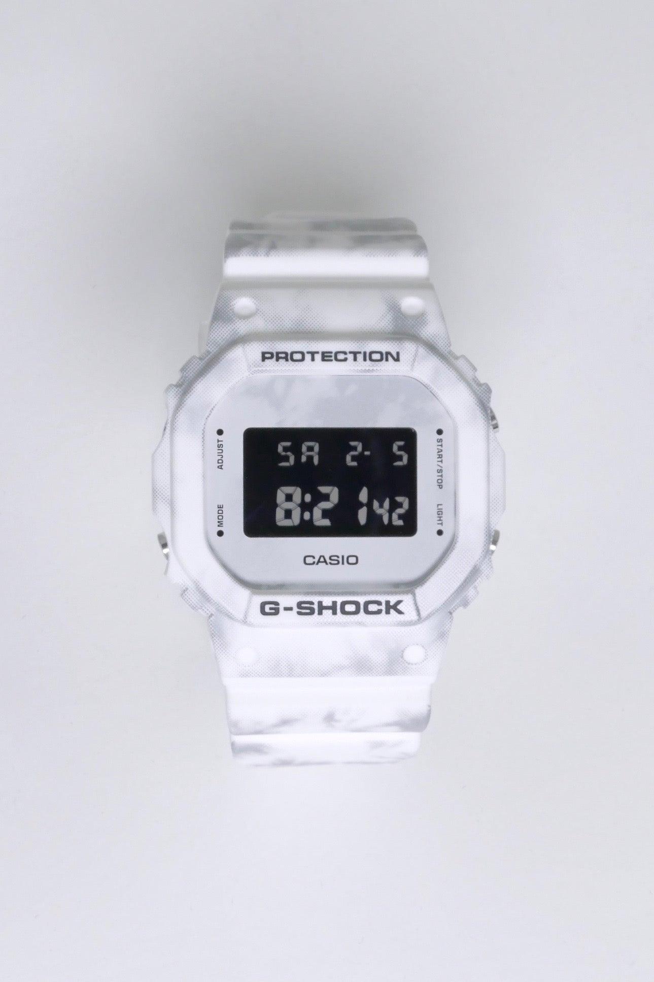 G-Shock DW-5600GC-7CR Watch - White/Silver - Due West