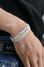 Emanuele Bicocchi Ice Double Braided Bracelet - White Silver