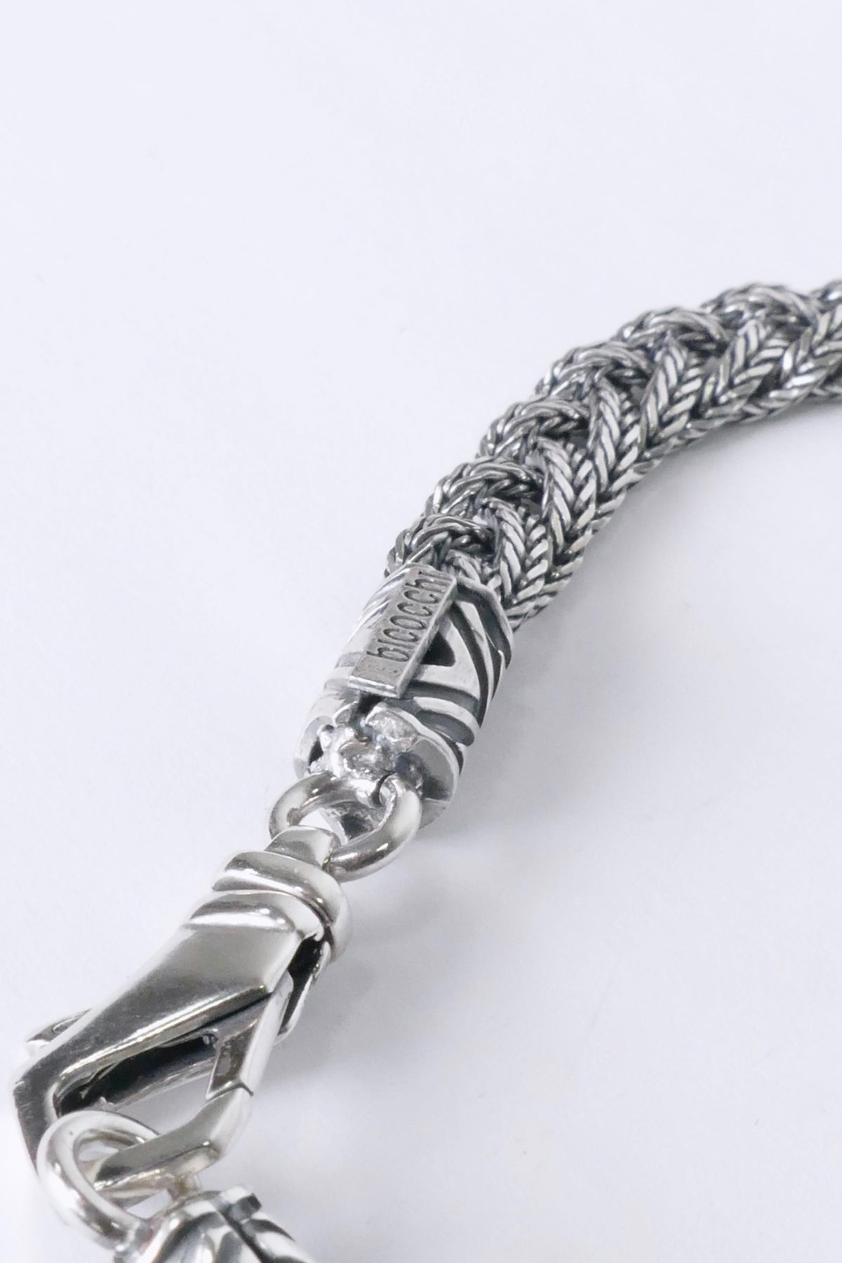 Emanuele Bicocchi Diamond Cut Bracelet - Silver