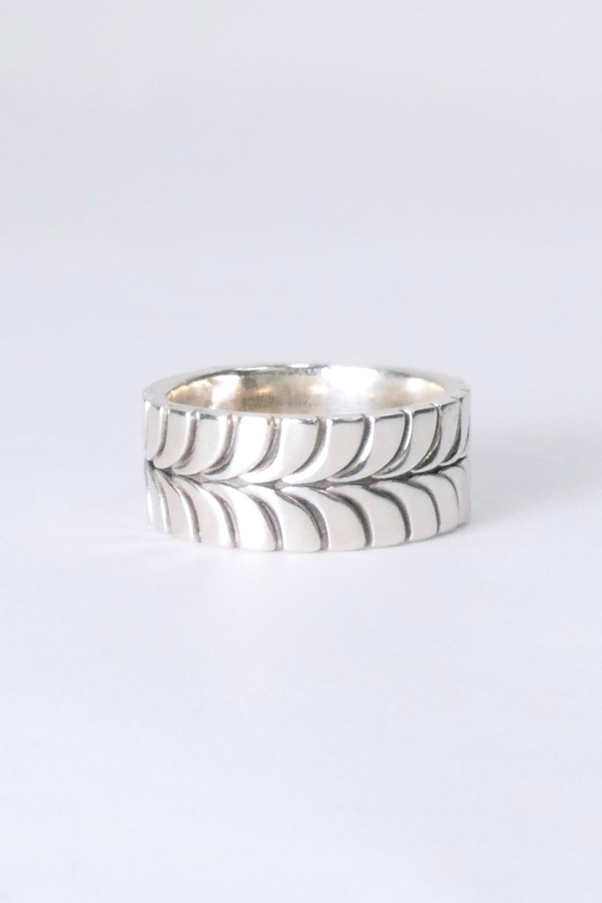 Emanuele Bicocchi Tyre Band Ring - Silver