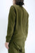 Sunspel Cotton Loopback Sweatshirt - Dark Moss