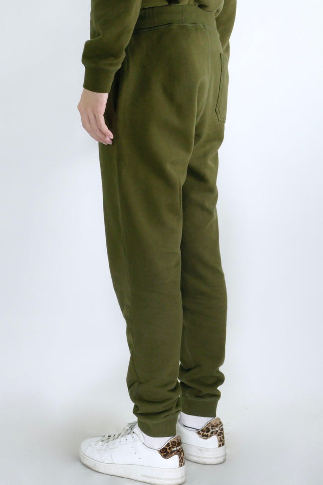 Sunspel Track Pants - Dark Moss