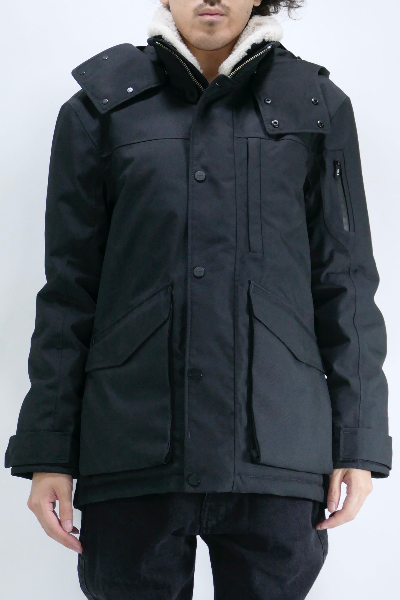 g-lab Mens Eco *Parka Commander II Tech - Dark Navy - Due West
