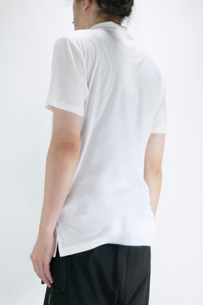 Sunspel Sea Island Cotton Knit Polo - White