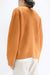 Paura Venezia V-Neck Sweater - Orange