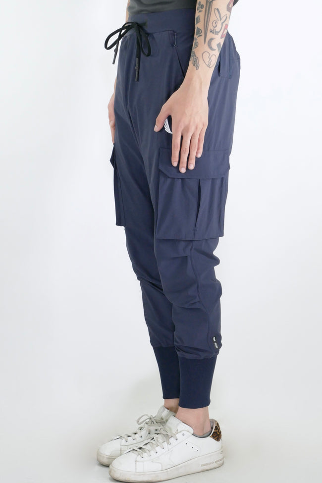 ASRV Tetra-Lite® Cargo High Rib Jogger - Navy