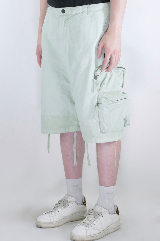 Nemen Multipocket Cargo Shorts - Olive