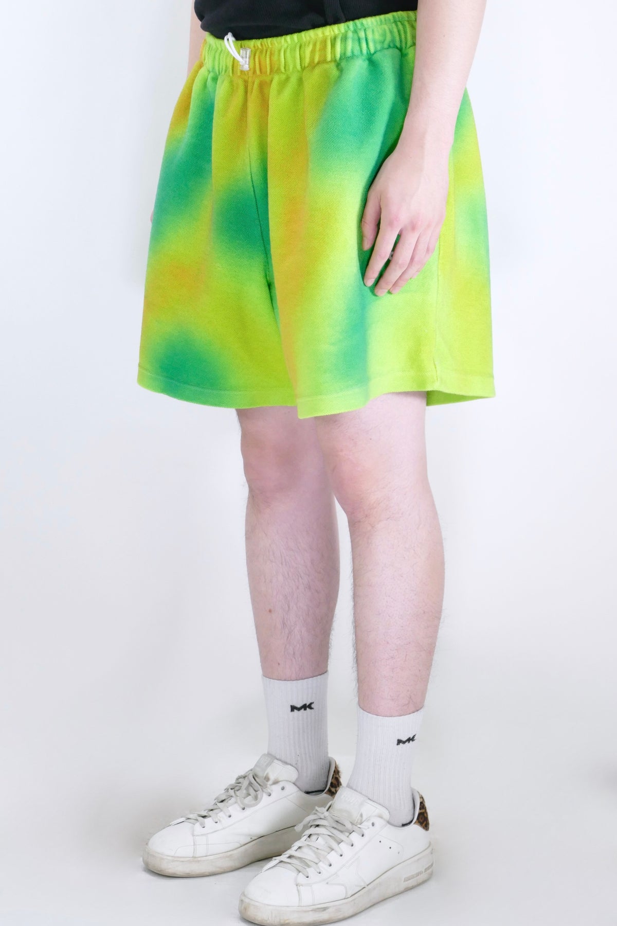 Bonsai Spray Dyed Basketball Shorts - Light Green