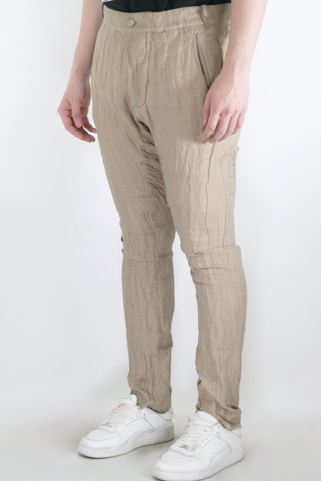 Masnada Steel Blend Pants - Sand/Stone