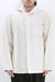 Daily Paper Pianku Striped Hooded Shirt - White