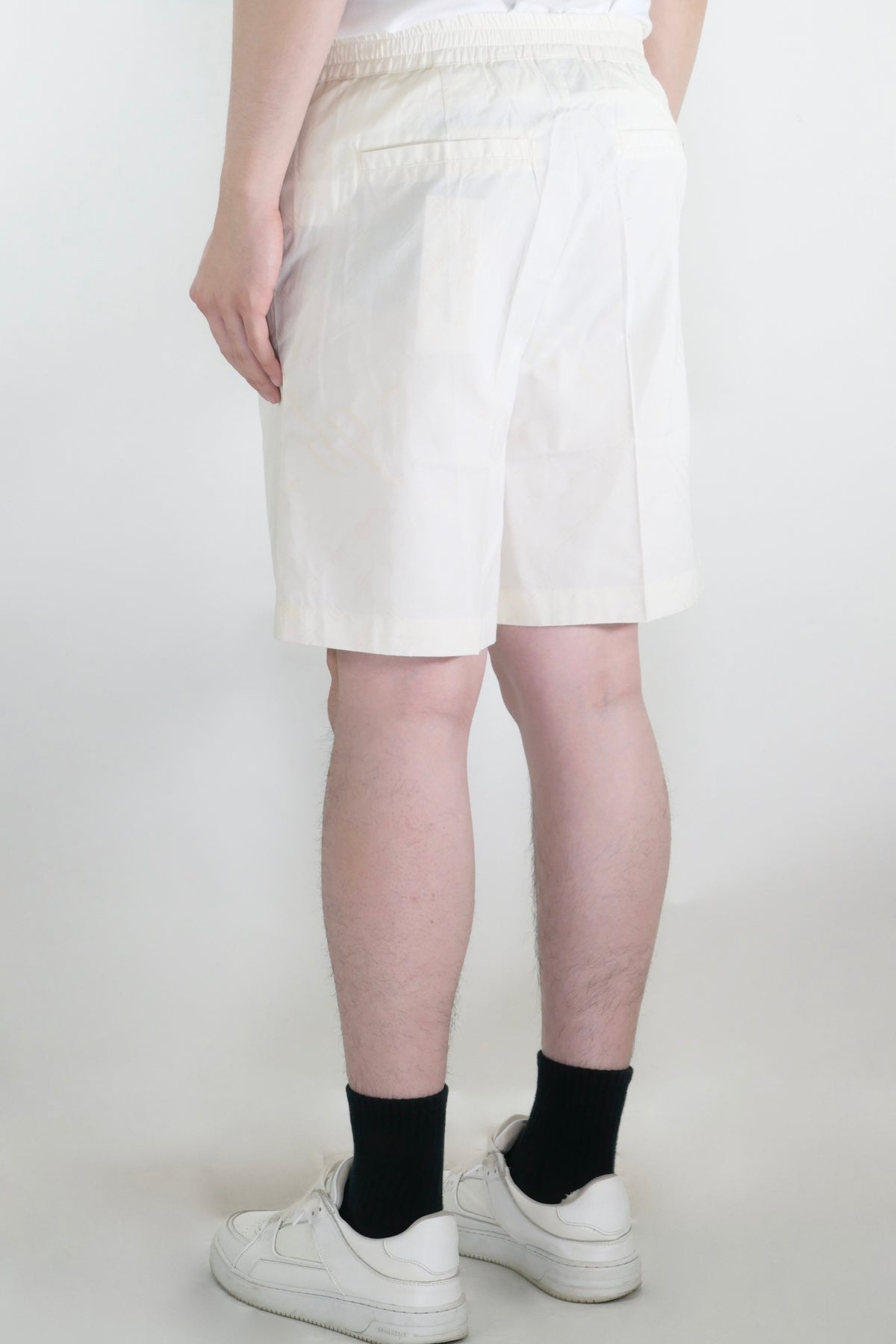Daily Paper Piam Single Button Shorts - White