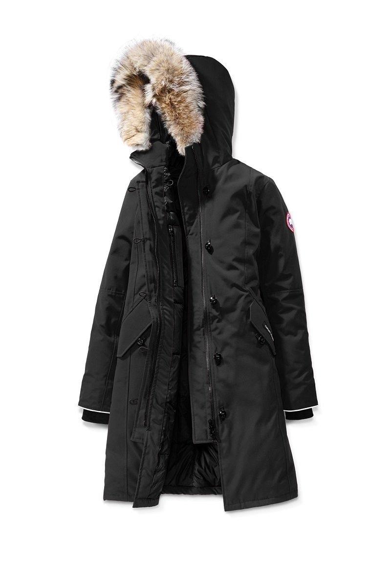 Kids 2024 black parka