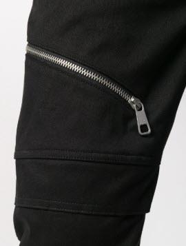 Neil Barrett Motorcross Zipped Trouser Black - Due West