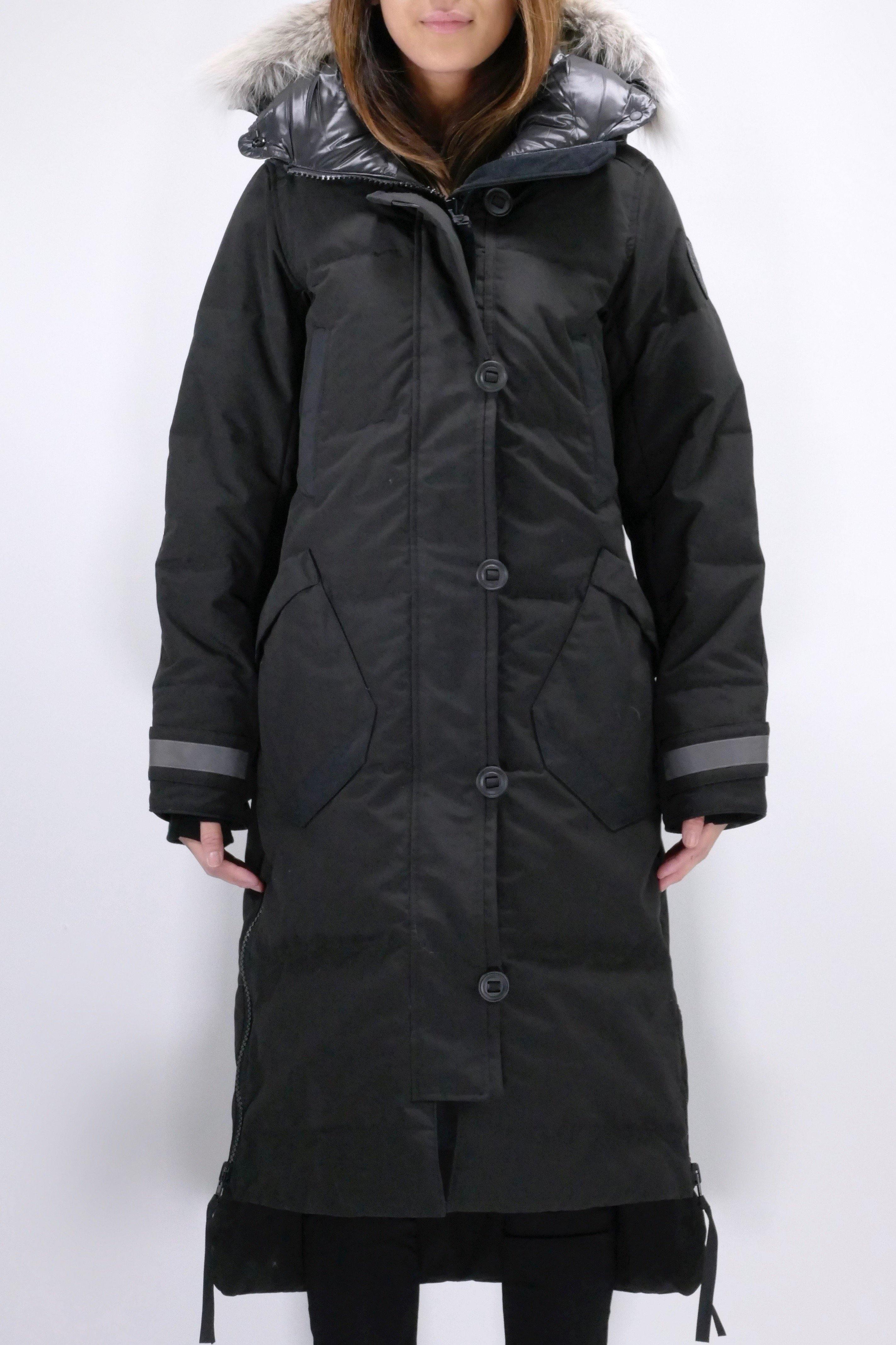 Canada Goose Womens *Parka Aldridge Black Label - Black - Due West