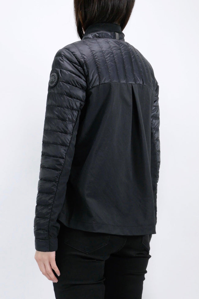 Canada Goose Womens Lite Jacket Roncy Black Label - Black - Due West