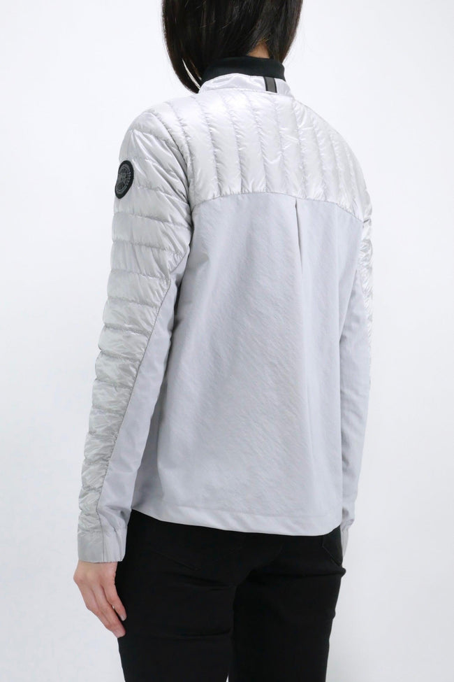 Canada Goose Womens Lite Jacket Roncy Black Label - Silverbirch - Due West