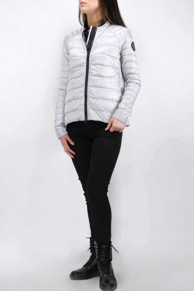 Canada Goose Womens Lite Jacket Roncy Black Label - Silverbirch - Due West