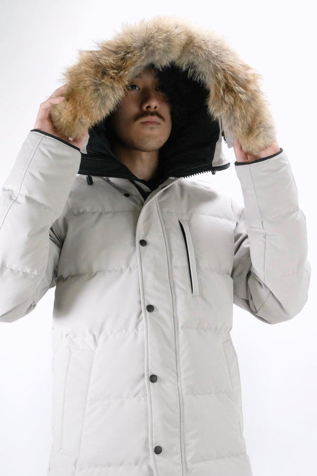 Canada Goose Mens Down *Parka Carson  - Limestone - Due West