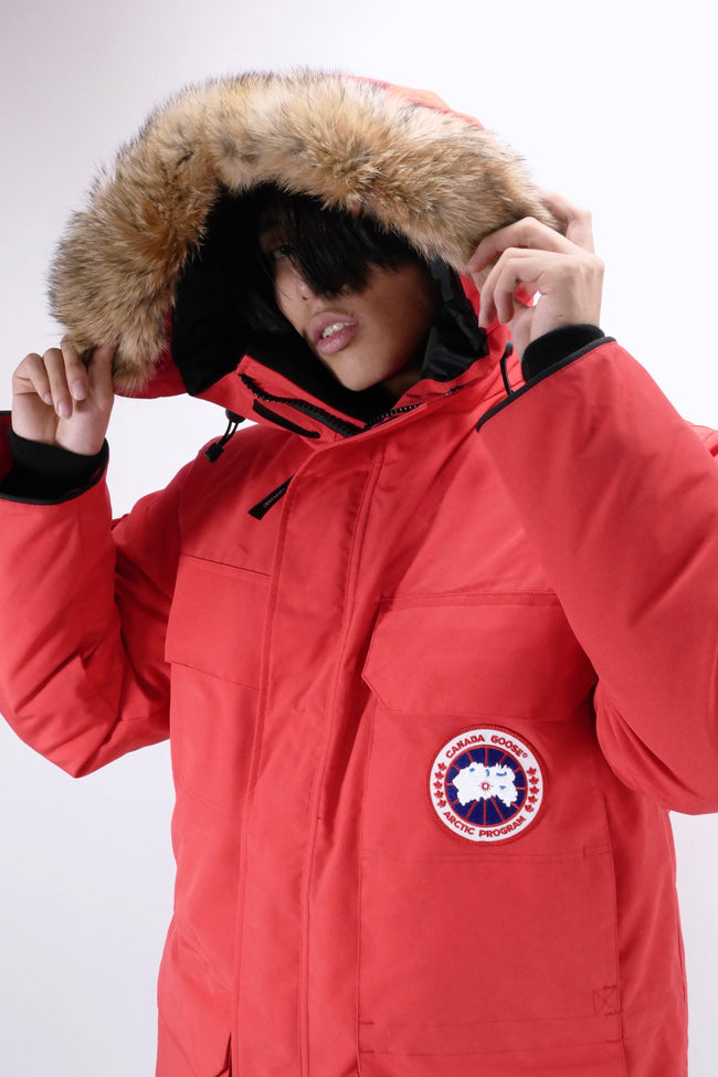 Canada Goose Mens Down *Parka Expedition  - Red - Due West
