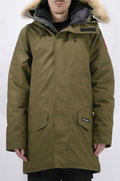 Canada goose long hot sale coat men