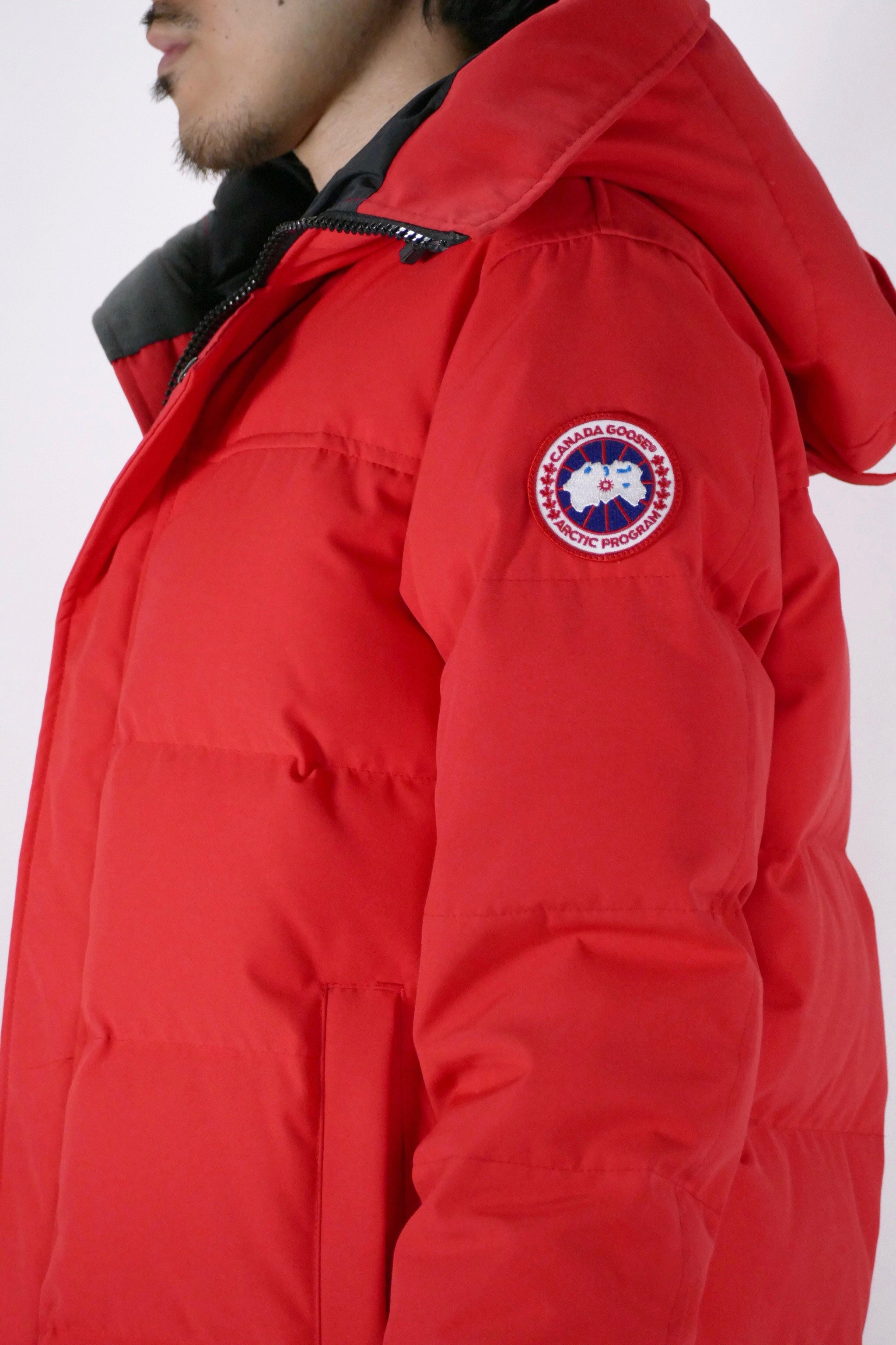 Canada Goose Mens Down *Parka MacMillan - Red - Due West