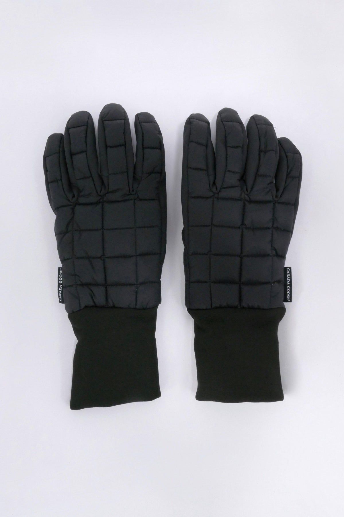 Canada Goose Mens Winter Accessories Gloves &amp; Mitts Northern Utility  - Black - Due West