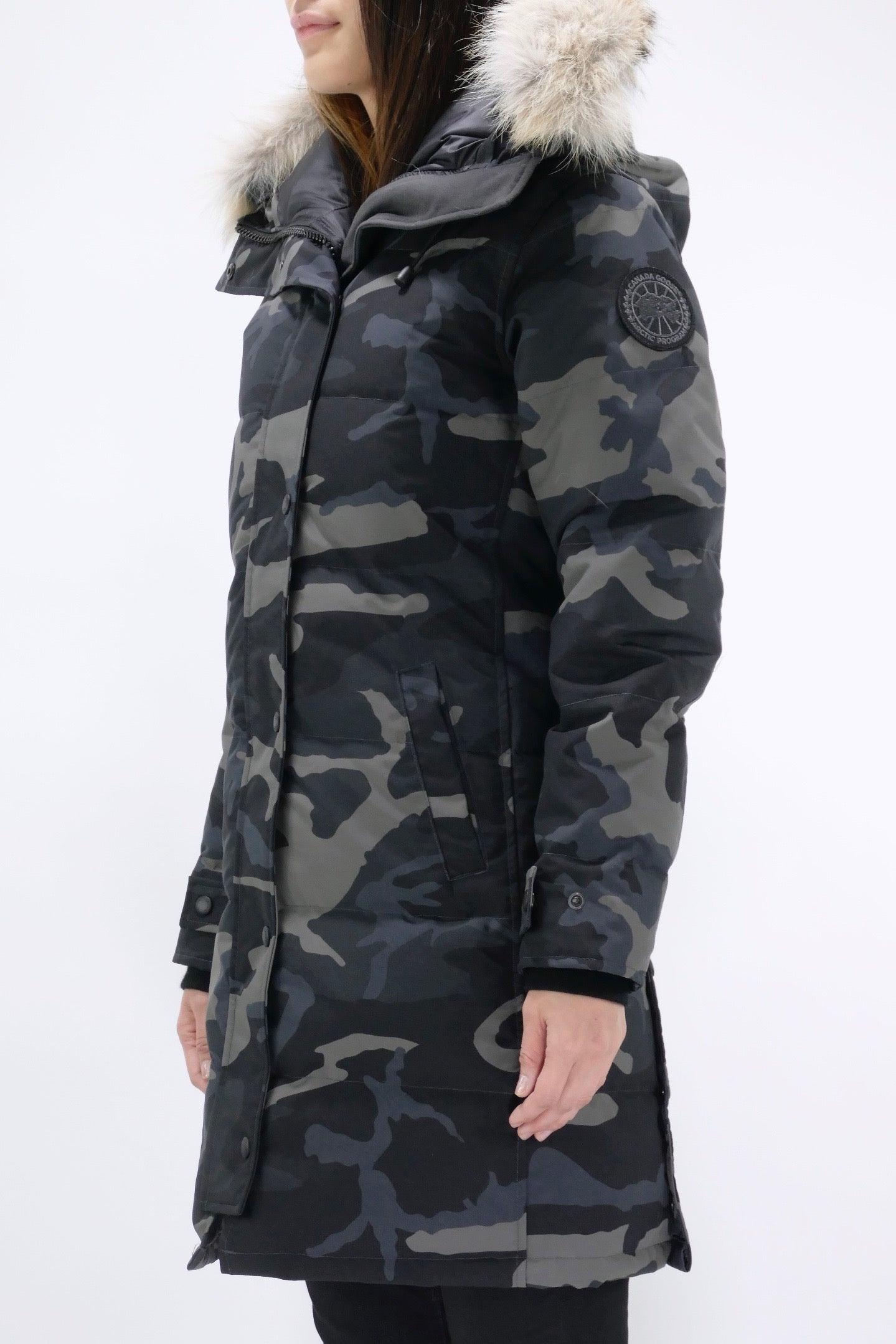 Black Label Black Camo Womens Jacket Canada Goose Womens Down