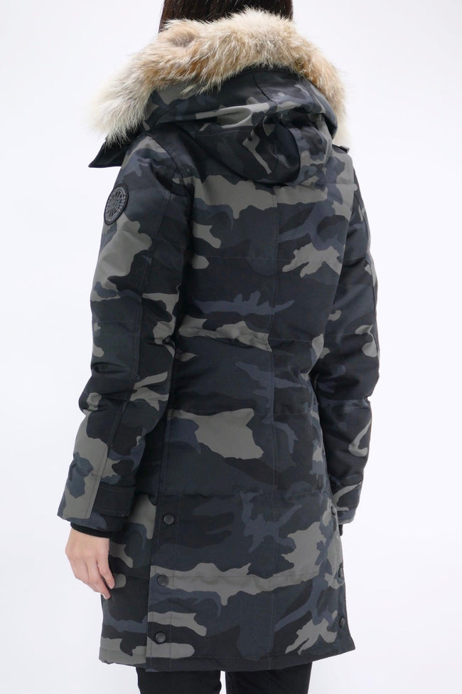 Canada Goose Womens Down *Parka Shelburne Black Label - Black Classic Camo - Due West