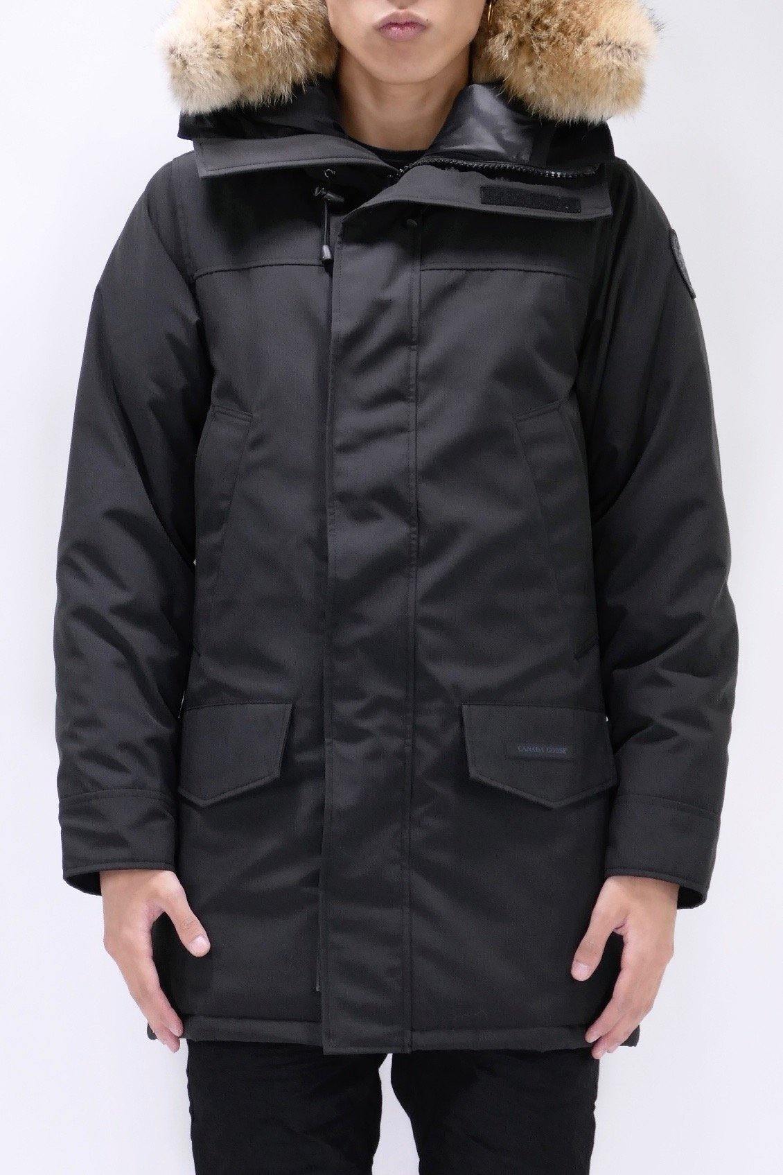 Canada Goose Mens *Parka Langford Black Label Black