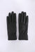 Canada Goose Womens Winter Accessories Gloves and Mitts Leather Rib Glove Black - Due West