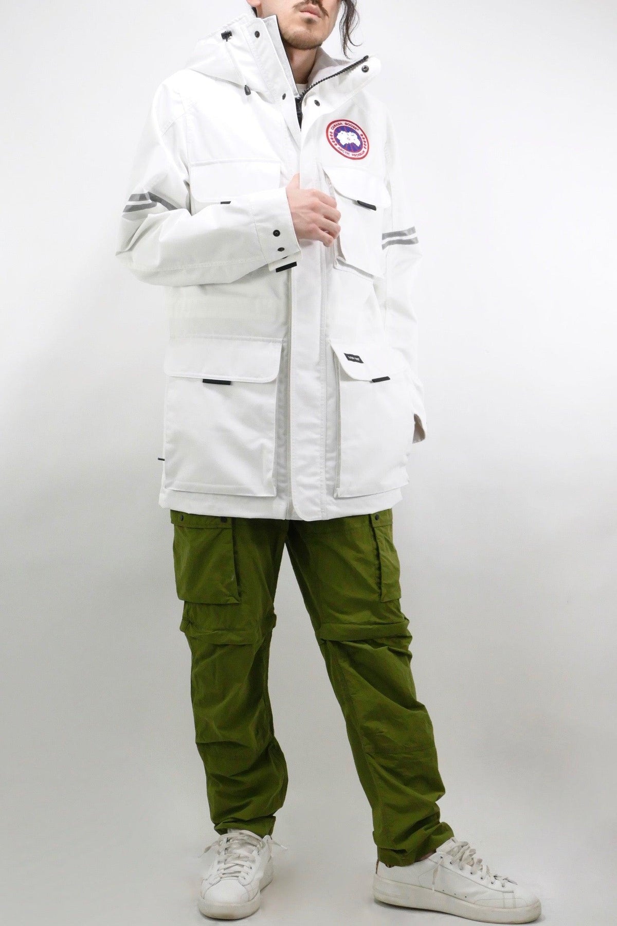 Canada Goose Mens Wind Jacket Science Research - North Star White - Due West
