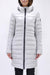 Canada Goose Womens Lite Jacket Cypress Hooded Black Label  - Silverbirch - Due West