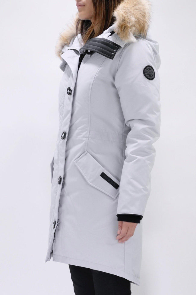 Canada Goose Womens Down *Parka Rossclair Black Label - Silverbirch - Due West