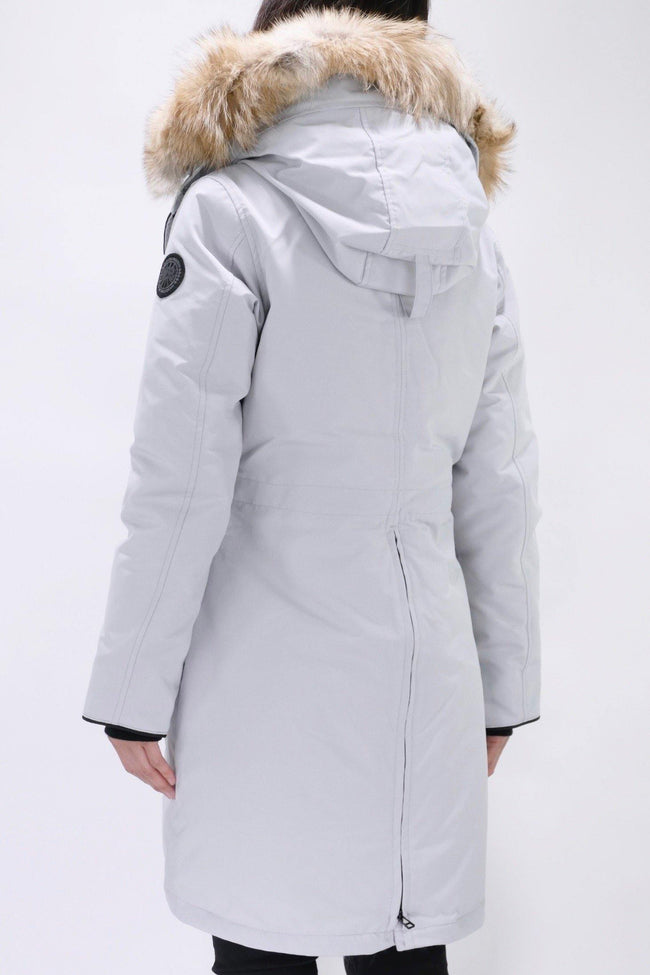 Canada Goose Womens Down *Parka Rossclair Black Label - Silverbirch - Due West