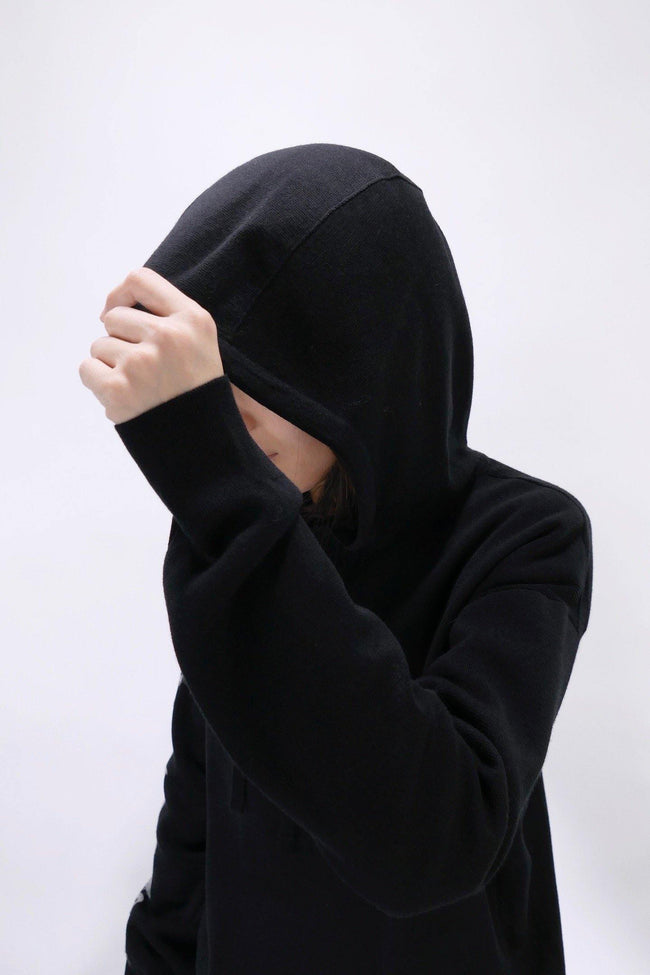 Canada Goose Womens Knit Hoody Belleville  - Black - Due West