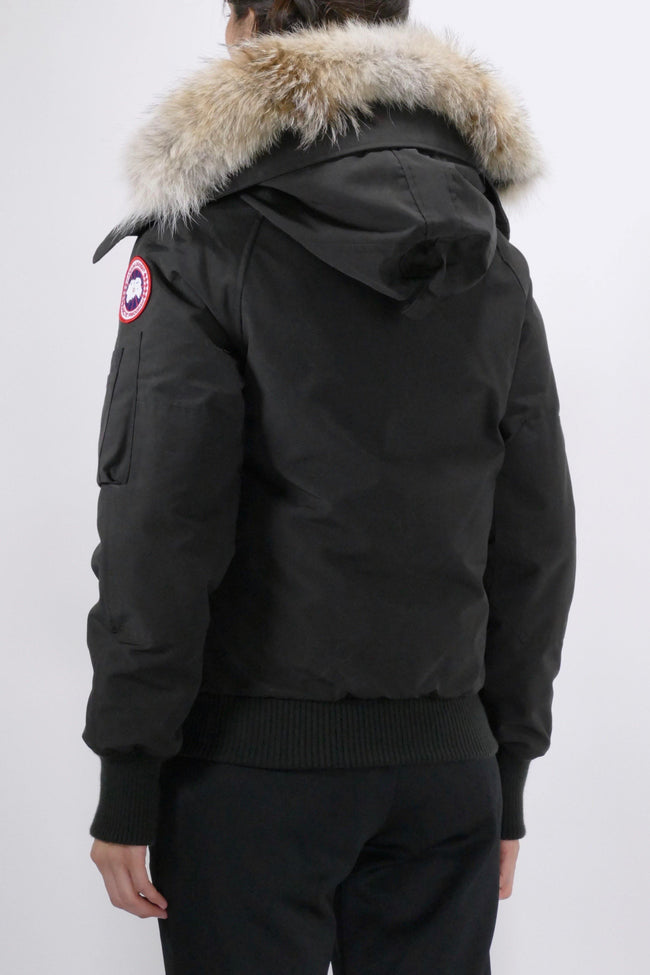 Canada Goose Womens Down Bomber Chilliwack  - Black - Due West