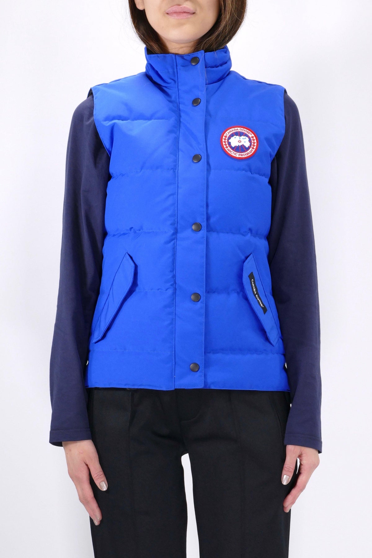 Canada Goose Womens Lite Vest Freestyle Heritage  - Royal Blue - Due West