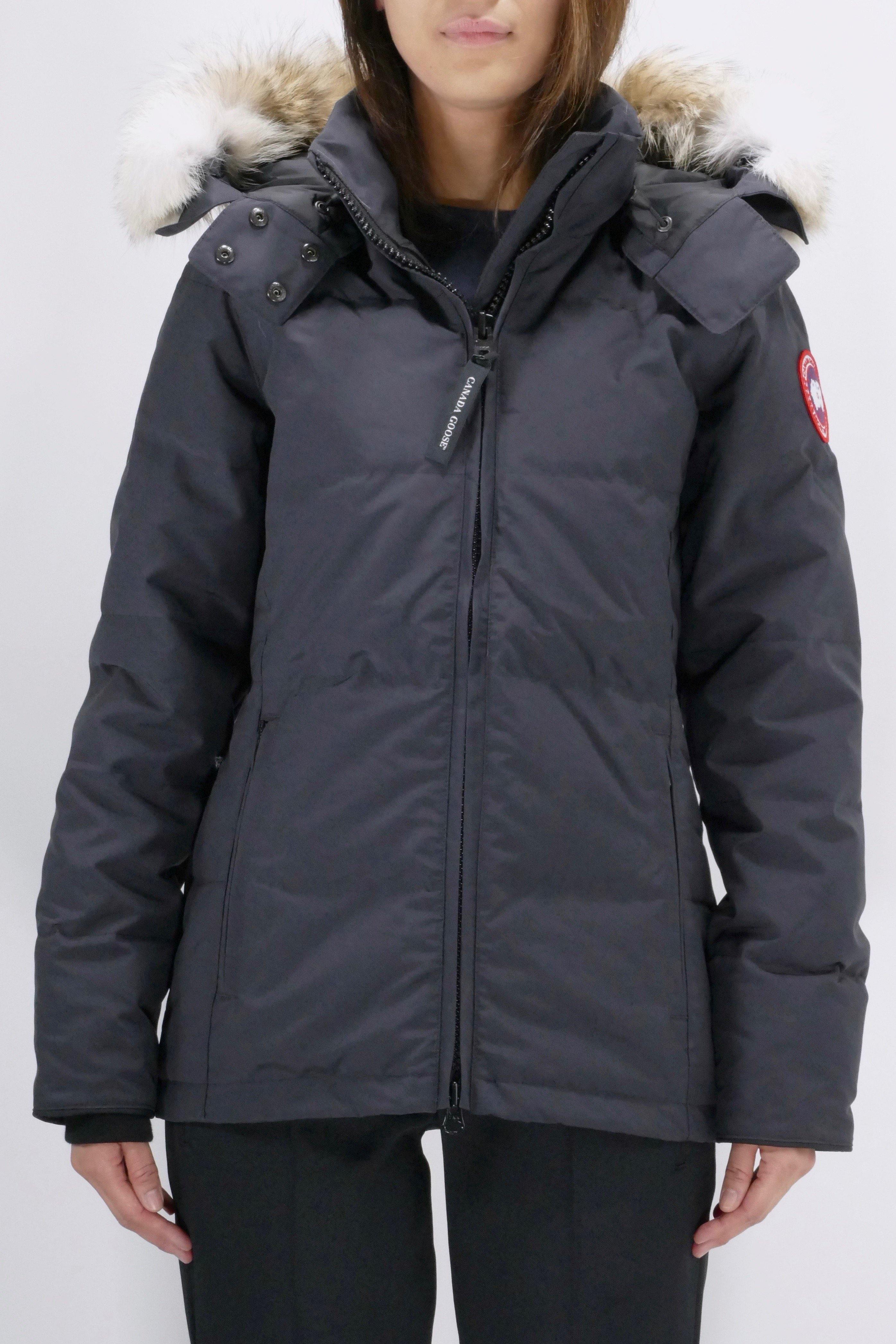 Canada Goose Womens Down *Parka Chelsea Navy - Main Image