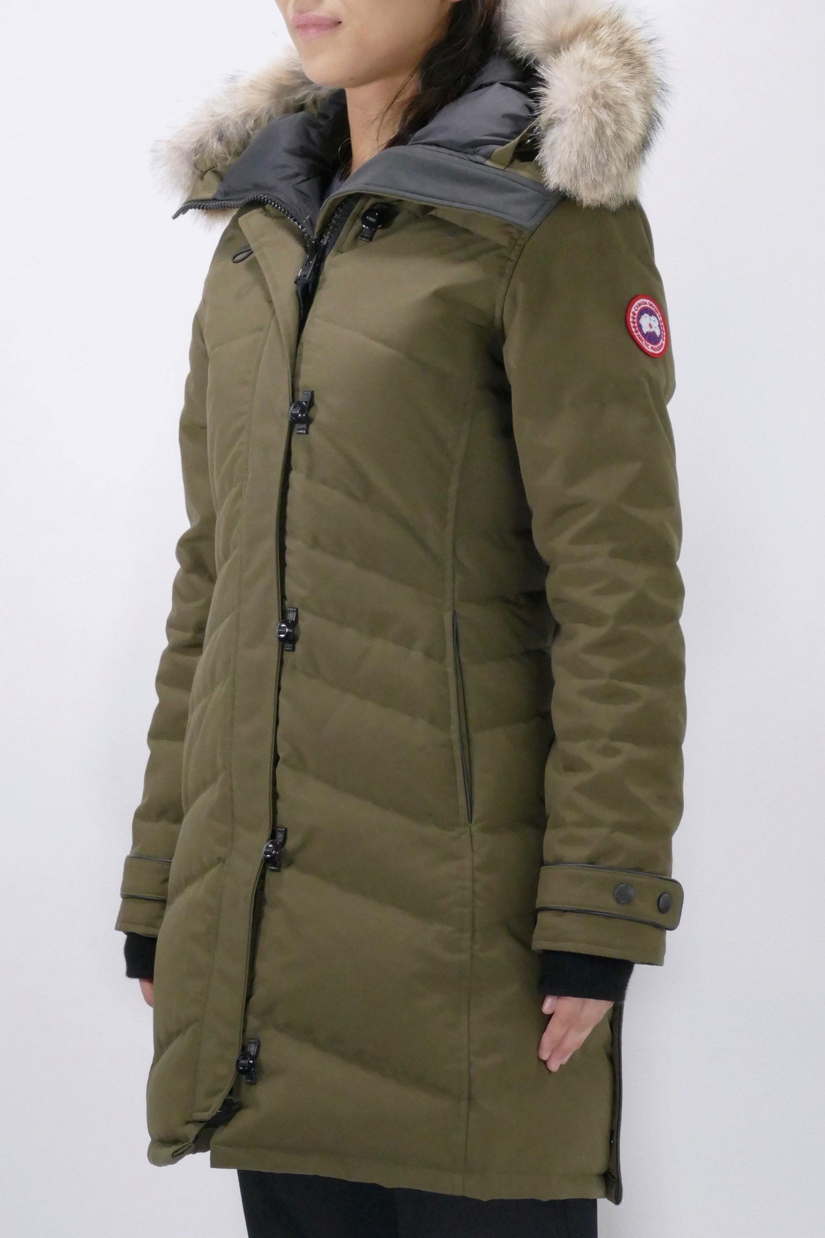 Canada Goose Womens Down *Parka Lorette  - Military Green - Due West