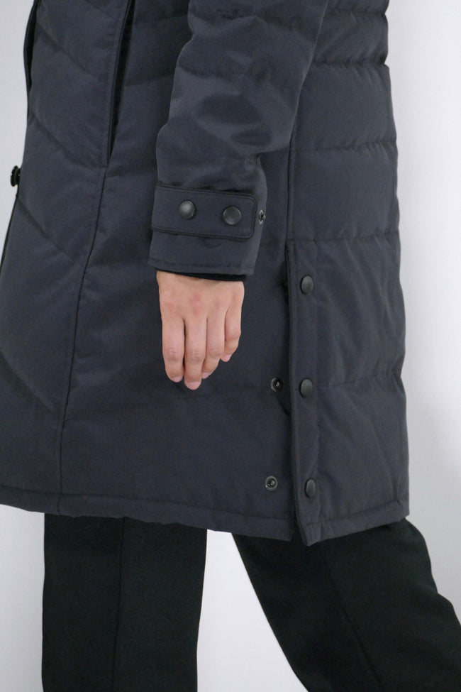Canada Goose Womens Down *Parka Lorette  - Navy - Due West