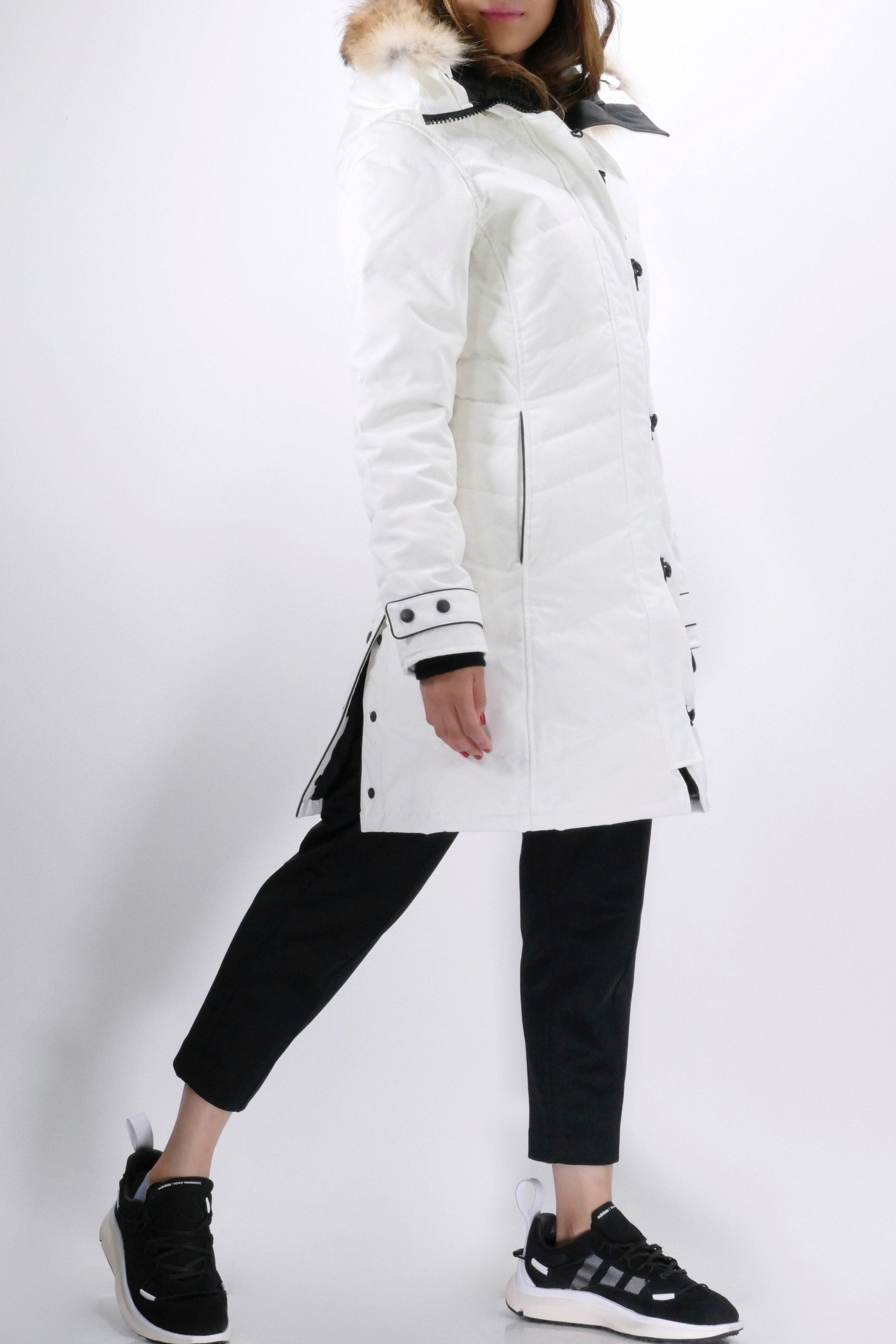 Canada goose lorette parka north star white Clearance