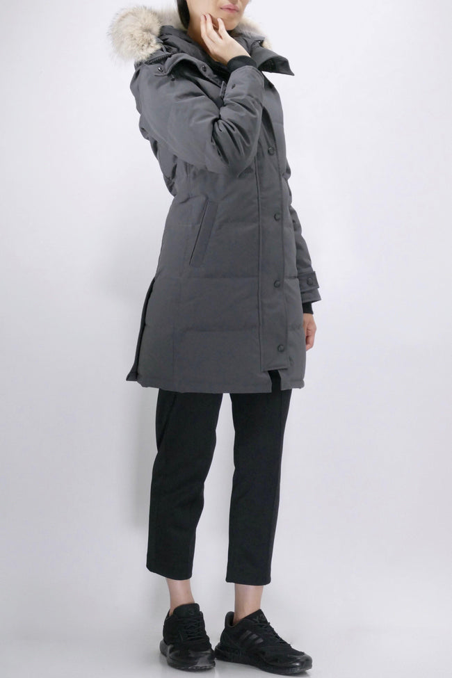 Canada Goose Womens Down *Parka Shelburne  - Graphite - Due West