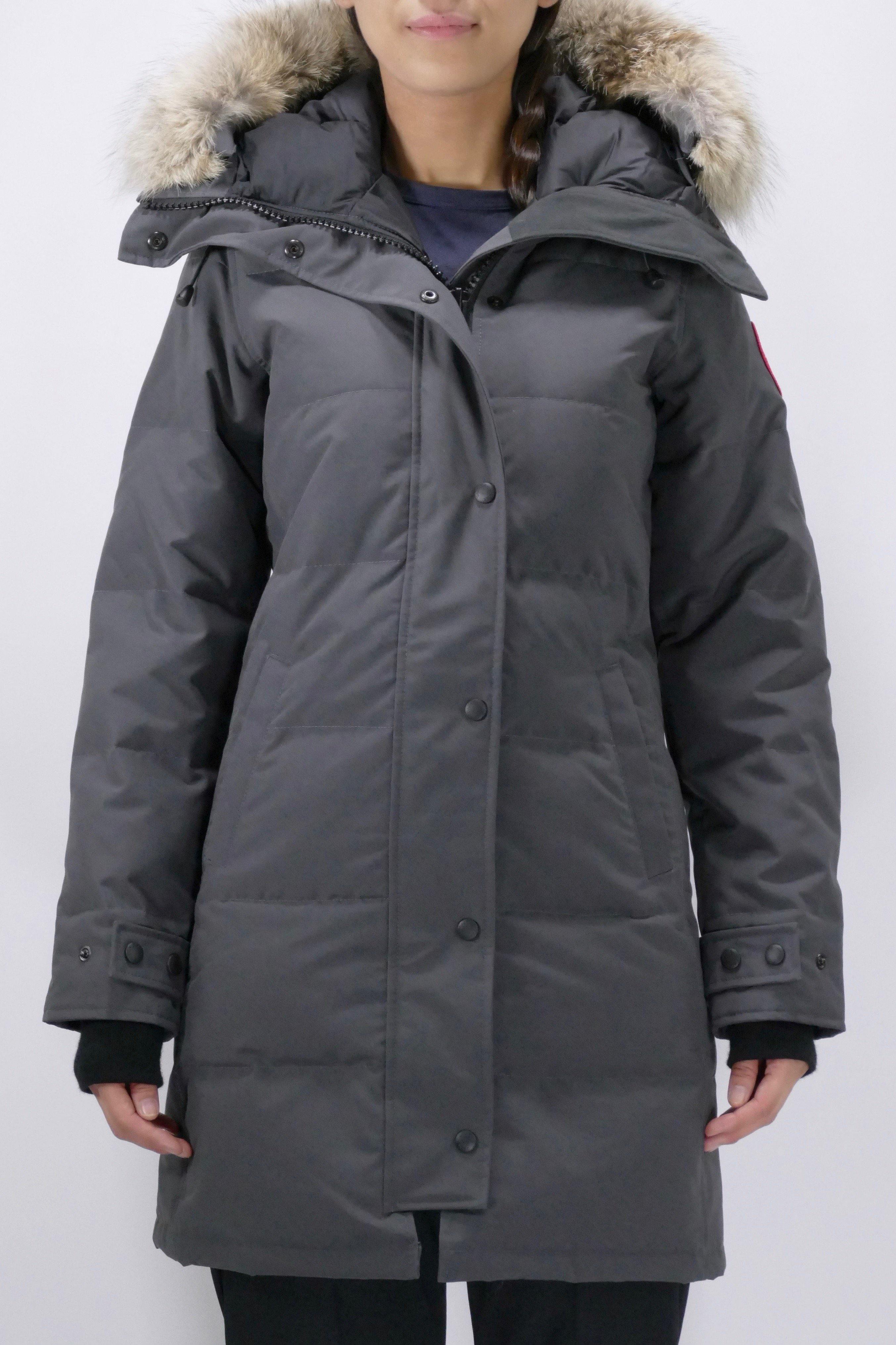 Canada Goose Womens Down *Parka Shelburne Graphite Due West