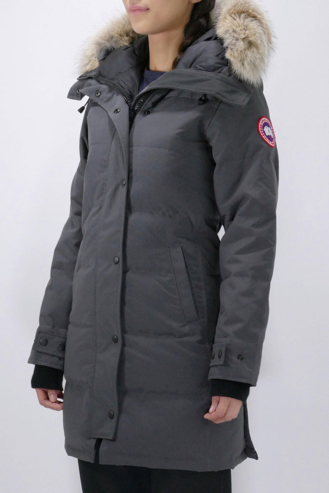 Canada Goose Womens Down *Parka Shelburne  - Graphite - Due West