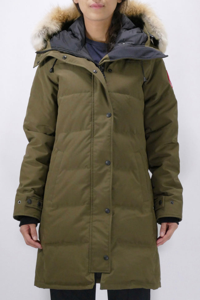 Canada Goose Womens Down *Parka Shelburne  - Military Green - Due West