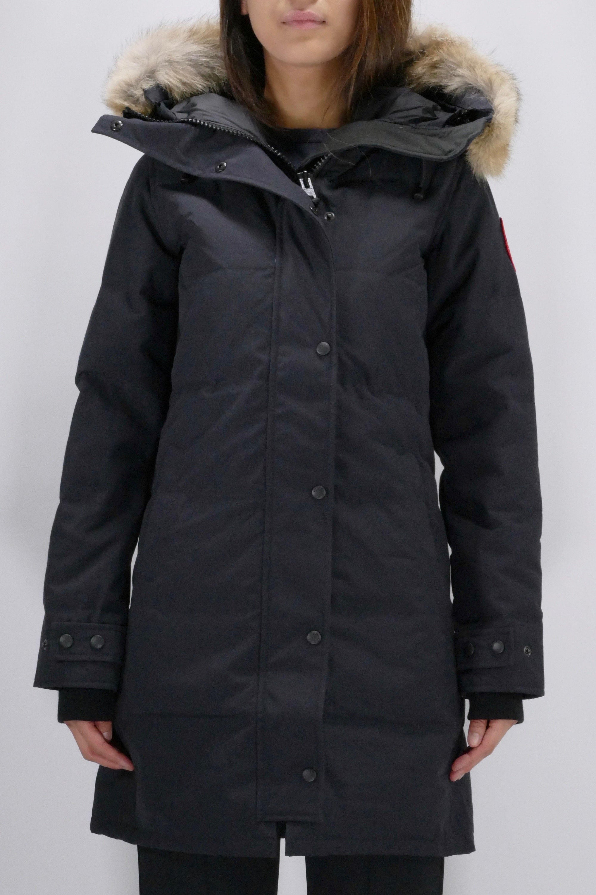 Canada Goose Womens Down *Parka Shelburne  - Navy - Due West